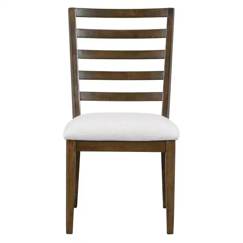 Ensemble de salle à manger fonctionnel Whisen 5 pièces, style rustique rétro, avec 1 table extensible et 4 chaises rembourrées