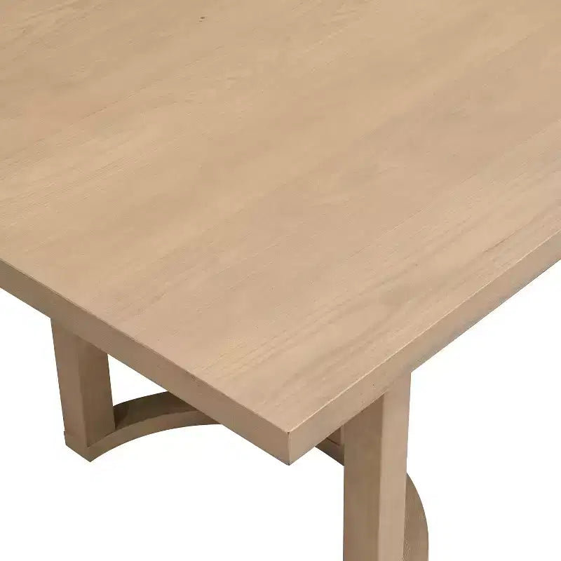 Christopher Knight Home Arkenis Ensemble repas 7 pièces en bois d'hévéa rembourré