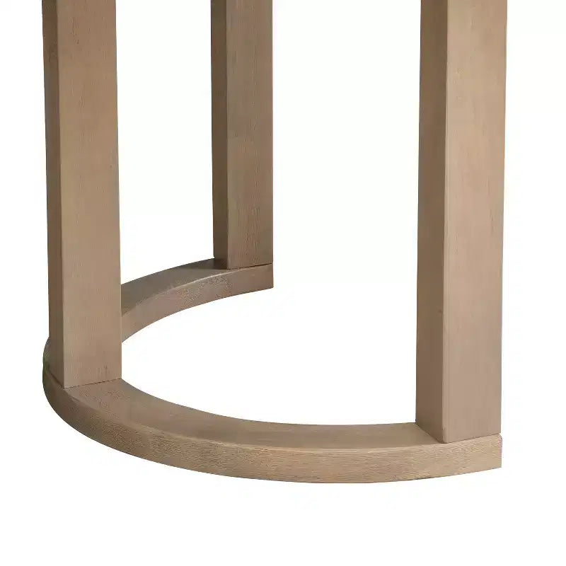 Christopher Knight Home Arkenis Ensemble repas 7 pièces en bois d'hévéa rembourré