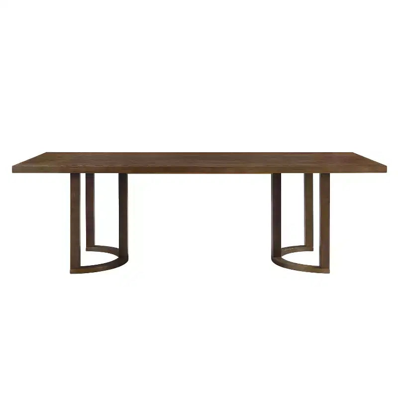 Christopher Knight Home Arkenis Ensemble repas 7 pièces en bois d'hévéa rembourré