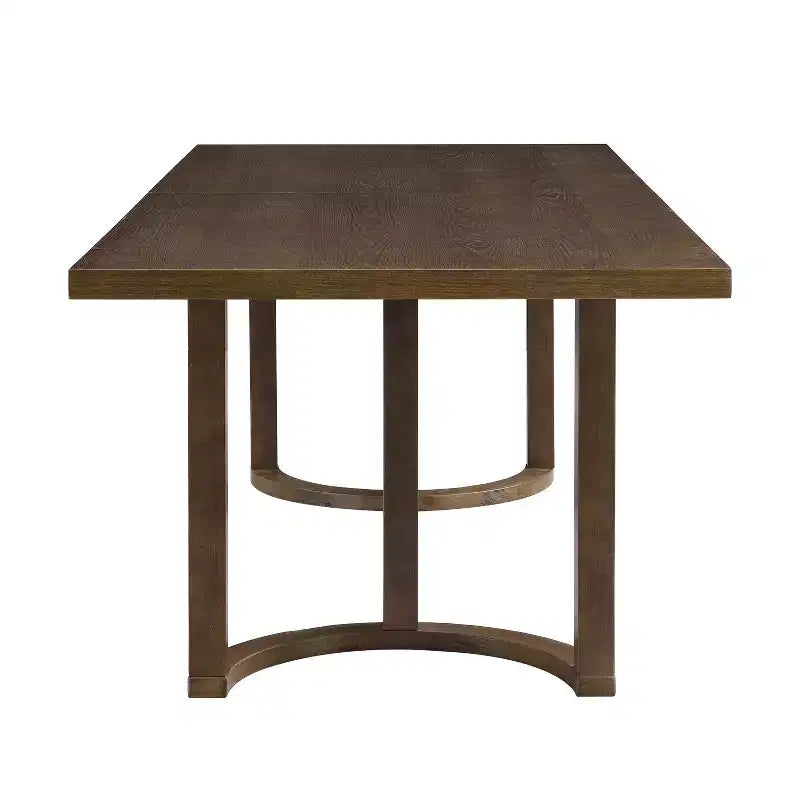 Christopher Knight Home Arkenis Ensemble repas 7 pièces en bois d'hévéa rembourré