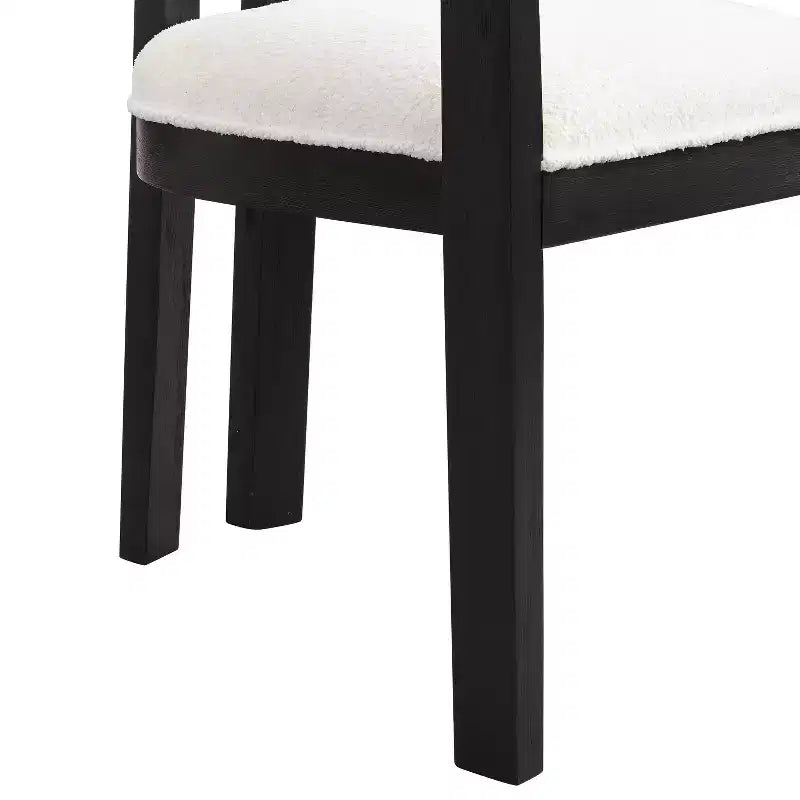 Christopher Knight Home Arkenis Ensemble repas 7 pièces en bois d'hévéa rembourré