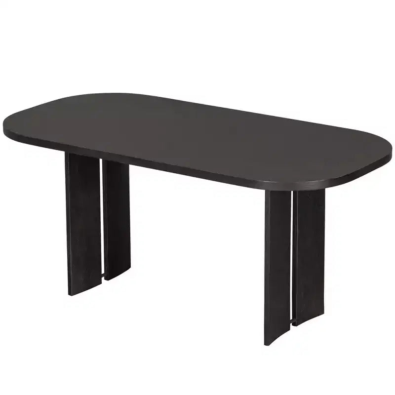 Ensemble de salle à manger Whisen 6 pièces en bois massif avec banc et chaises rembourrées pour cuisine ou salle à manger, style ferme moderne, disponible en 2 couleurs classiques