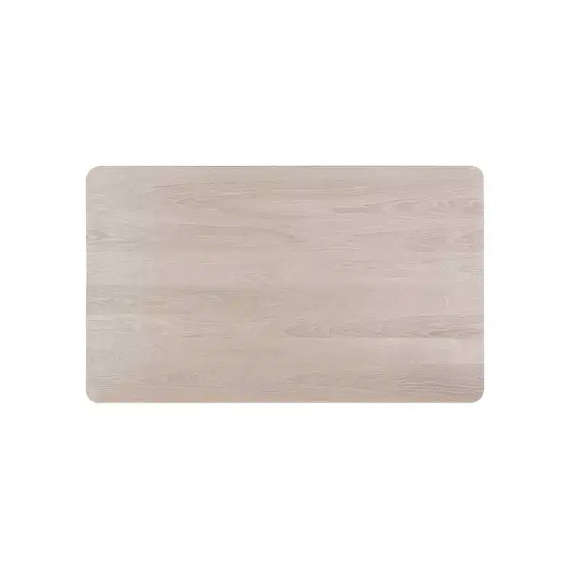 Nouvelle collection Classique, Oscar, ensemble de salle à manger 7 pièces en bois de frêne blanc