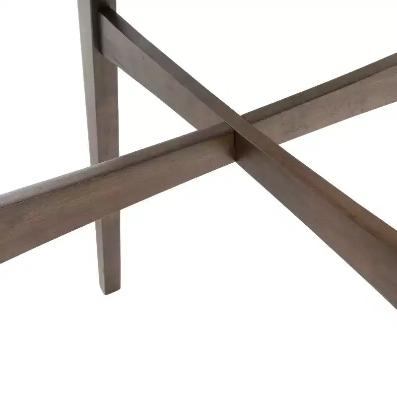 GDFStudio Elise Ensemble de bar 5 pièces rembourré en tissu de style Mid-Century Modern
