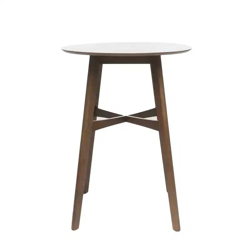 GDFStudio Elise Ensemble de bar 5 pièces rembourré en tissu de style Mid-Century Modern