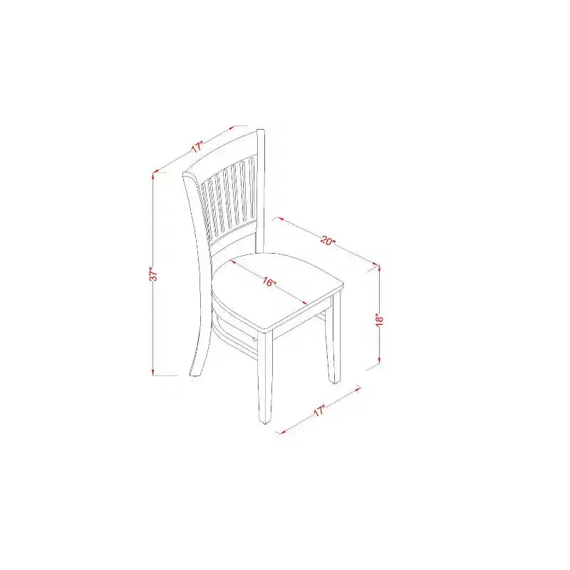 Ensemble de salle à manger HomeStock Belmont – Petite table à manger et chaises de coin-repas