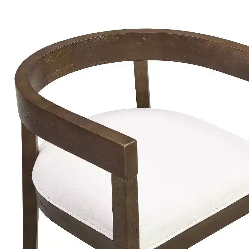 Christopher Knight Home Adriana Ensemble de salle à manger 7 pièces contemporain en bois d'hévéa rembourré avec table rectangulaire surdimensionnée