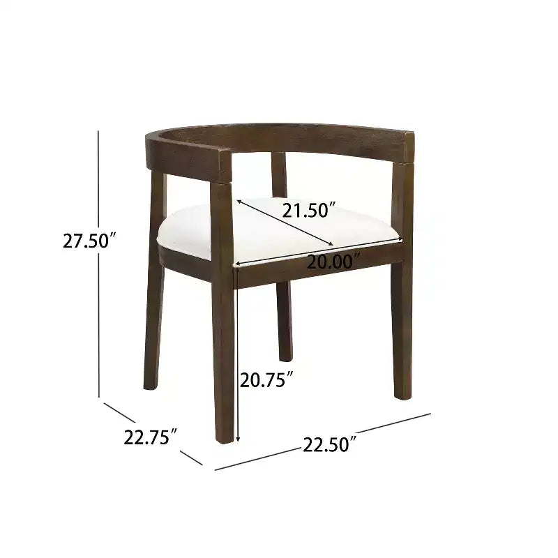 Christopher Knight Home Adriana Ensemble de salle à manger 7 pièces contemporain en bois d'hévéa rembourré avec table rectangulaire surdimensionnée
