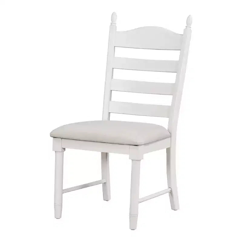 Ensemble Table à Manger Ronde Extensible pour 4, Style Ferme, avec 4 Chaises Rembourrées