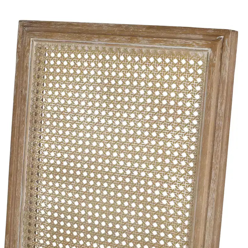 Christopher Knight Home Pampas Ensemble de salle à manger extensible 7 pièces en tissu et rotin style rustique français