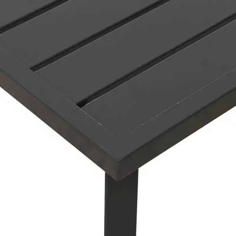 vidaXL Salon de jardin anthracite en acier