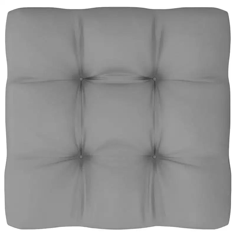 vidaXL Salon de jardin Bois de pin massif, 100% Polyester