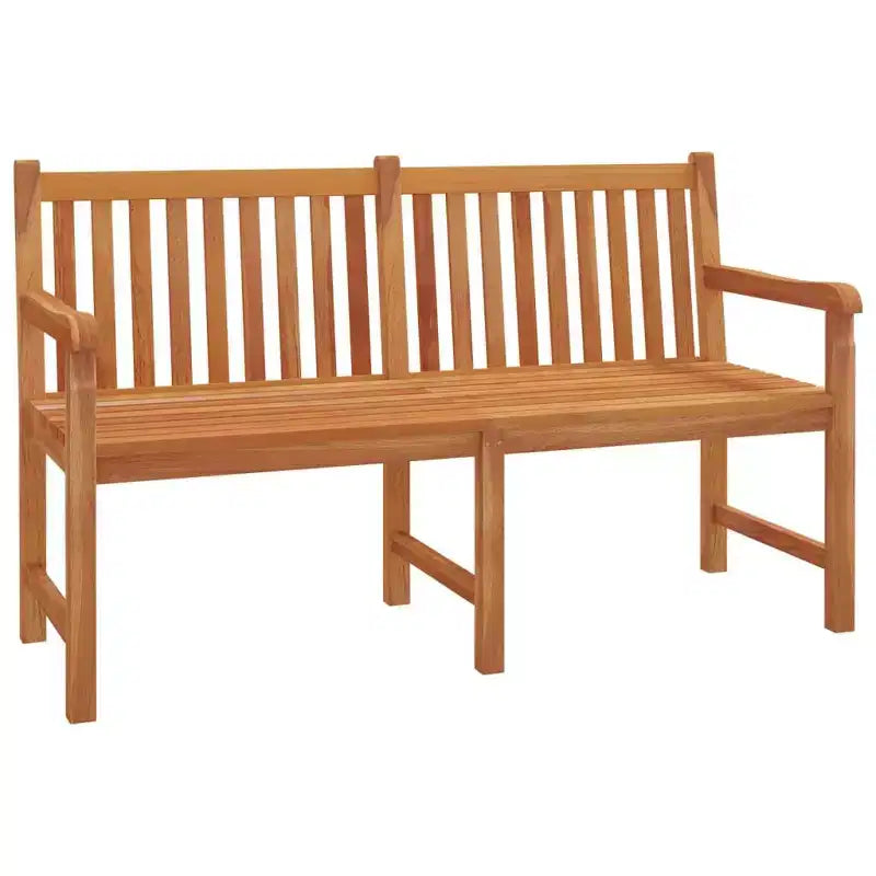 vidaXL Salon de jardin en teck Teck massif Grand Durable
