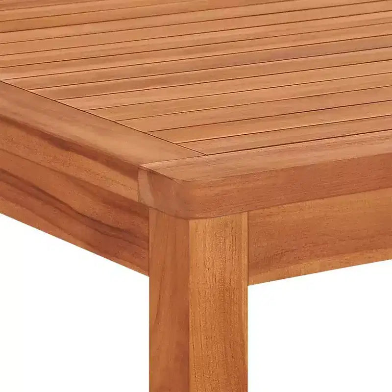 vidaXL Salon de jardin en teck Teck massif Grand Durable
