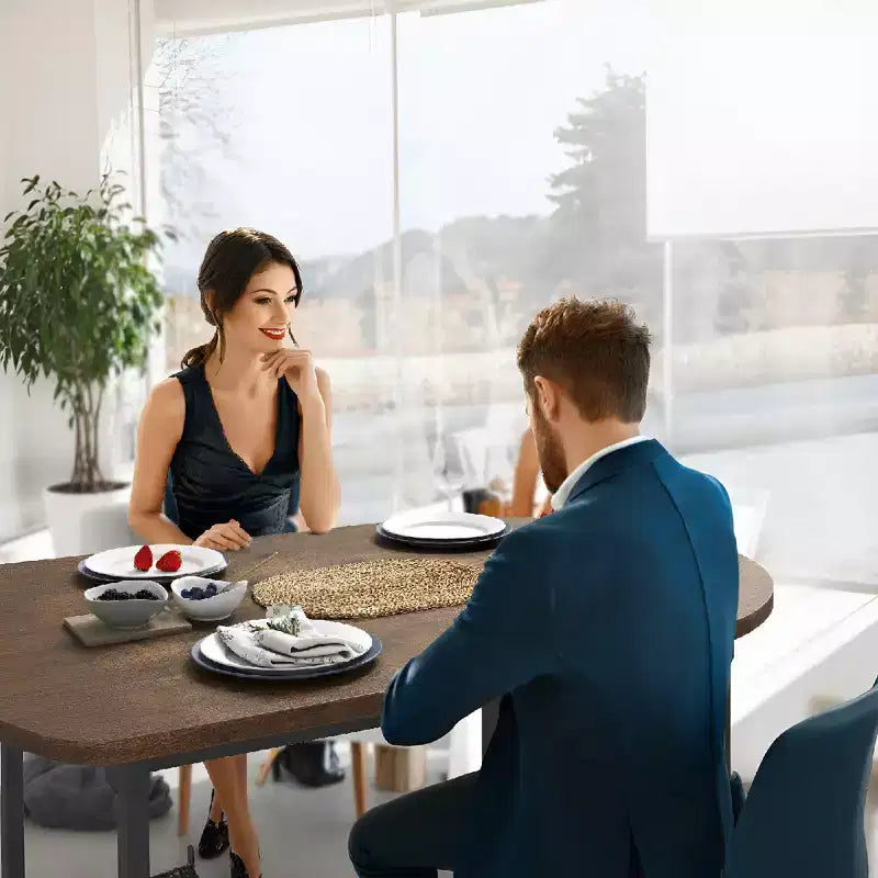 Ensemble de bar 3 pièces pour 2 personnes, table de cuisine hauteur comptoir avec 2 tabourets et étagères de rangement, ensemble table et et chaises de pub pour cuisine salon