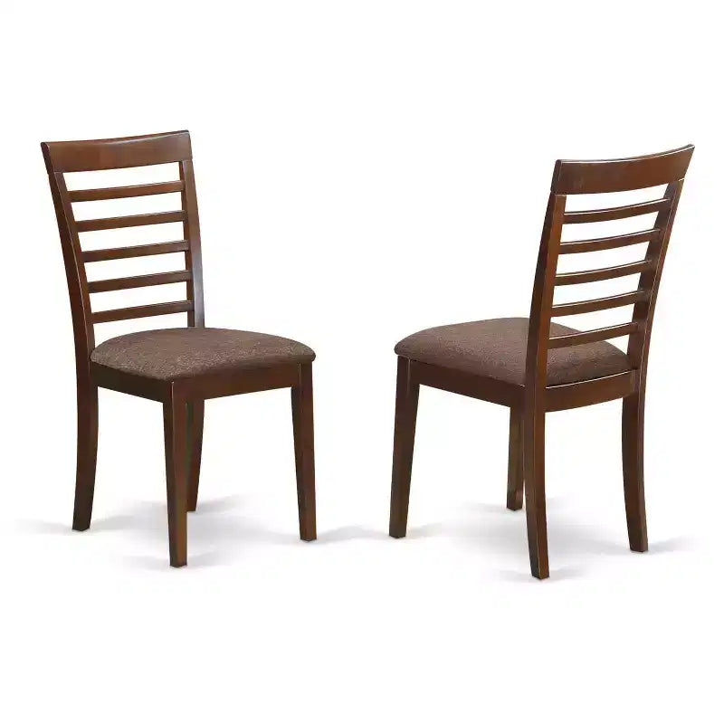 Ensemble de table de cuisine rétro - Ensemble de salle à manger 5 pièces avec chaises - Table ronde à abattants - Bois dur asiatique