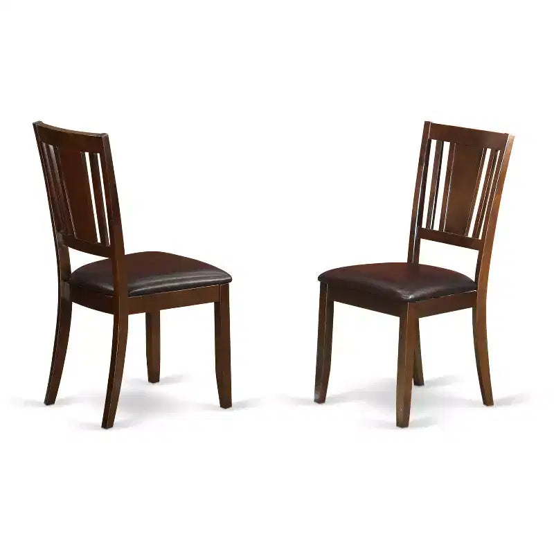 Ensemble table de salle à manger avec chaises, petite table rectangulaire et chaises de salle à manger rembourrées pour la maison