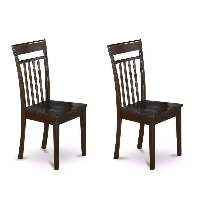 Ensemble de salle à manger rétro pour cuisine - Table et chaises 5 pièces - Ensemble dînette en bois massif - Style ferme moderne