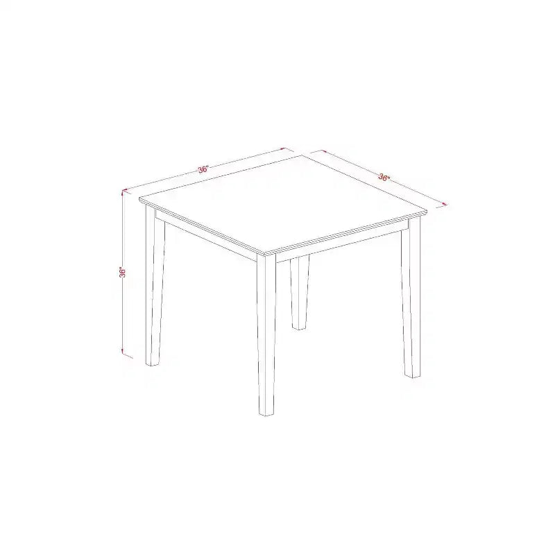 Ensemble de salle à manger hauteur comptoir - Table et chaises 4 personnes - Meubles de salle à manger de cuisine