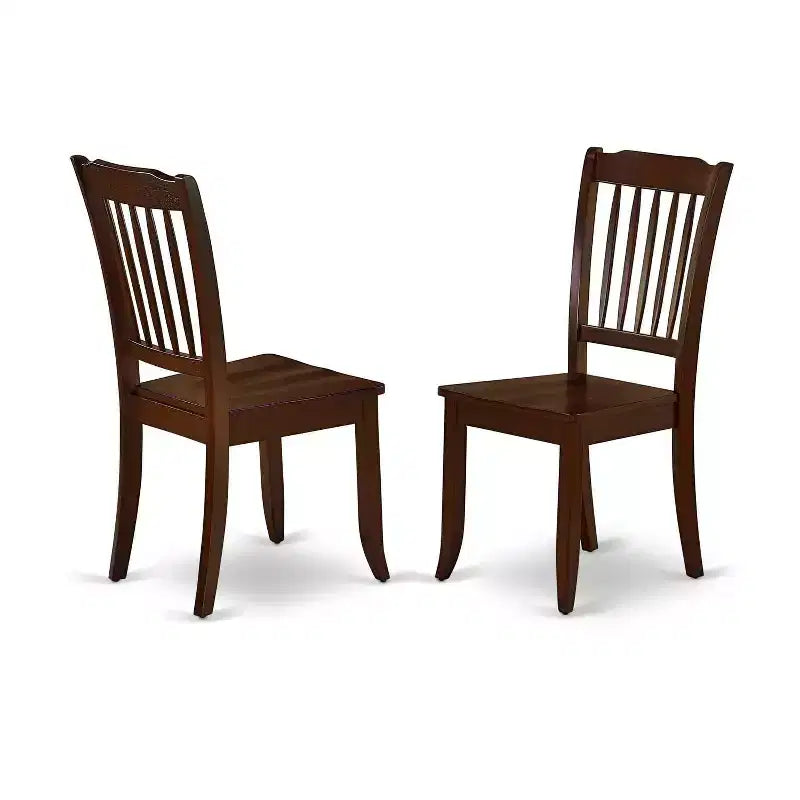 Ensemble repas côtier 6 pièces - Table de 60 po, 4 chaises et banc - Mobilier de patio extérieur