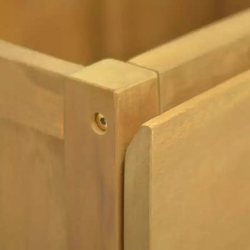 Meuble de salle de bain en teck naturel, teck massif, moyen