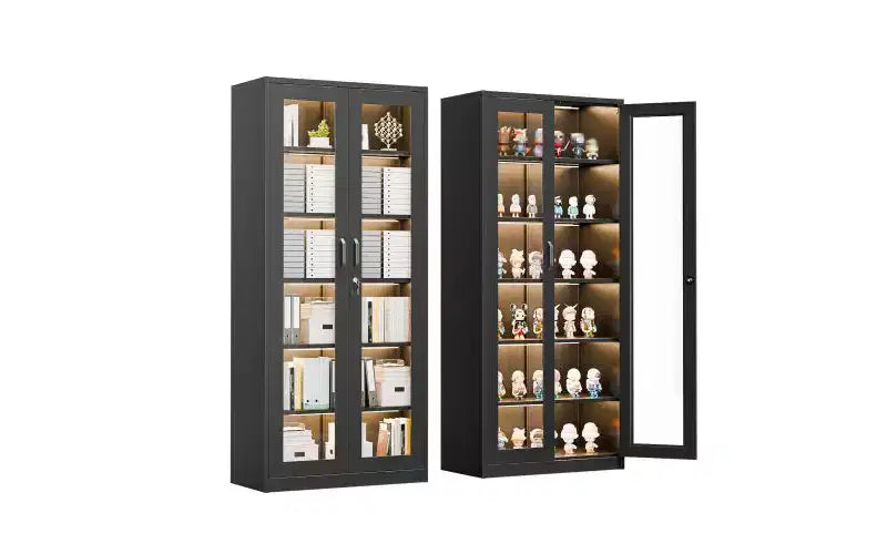 Black Tool Storage Cabinet