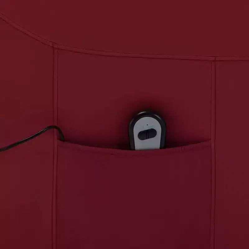 Fauteuil inclinable électrique releveur pour cinéma maison en similicuir