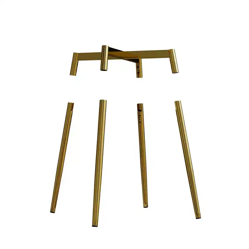 Chaises de salle à manger minimalistes en velours de teddy vert avec pieds en métal doré robustes et dossier pour cuisines, restaurants, bureaux, vert
