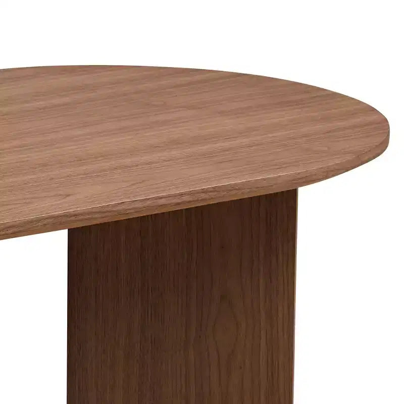 39. Table basse ovale de salon, table de cocktail en bois, élégante table à thé orientale, décoration d'intérieur, capacité de 100 kg
