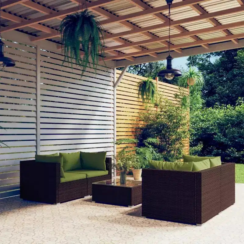 vidaXL Salon de jardin de détente