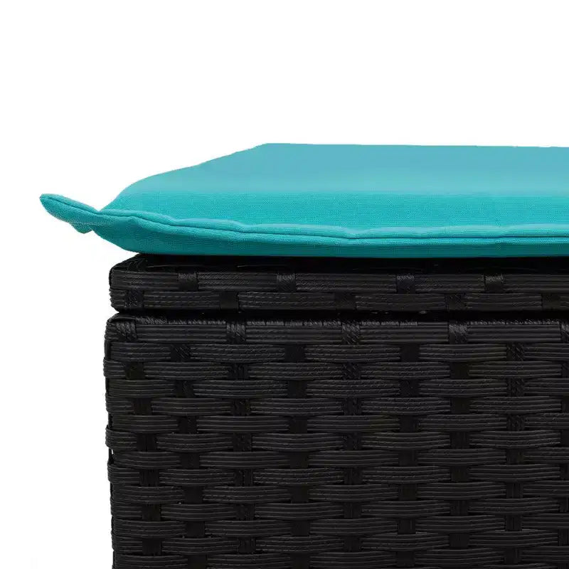vidaXL Salon de jardin 13 pièces avec coussins en résine tressée