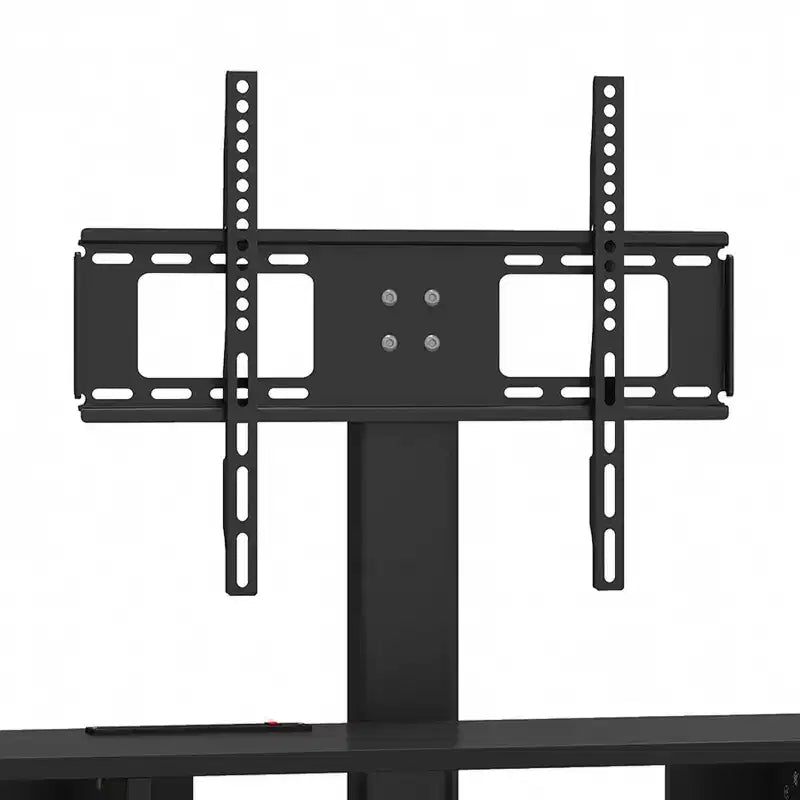 Meuble TV avec support pour téléviseurs de 65 pouces, centre de divertissement LED avec prise de courant, console multimédia TV avec rangement pour salon