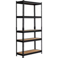Acekool 5-Tier Metal Storage Shelves Unit, 2000 LBS Heavy Duty Adjustable Garage Rack for Utility Room