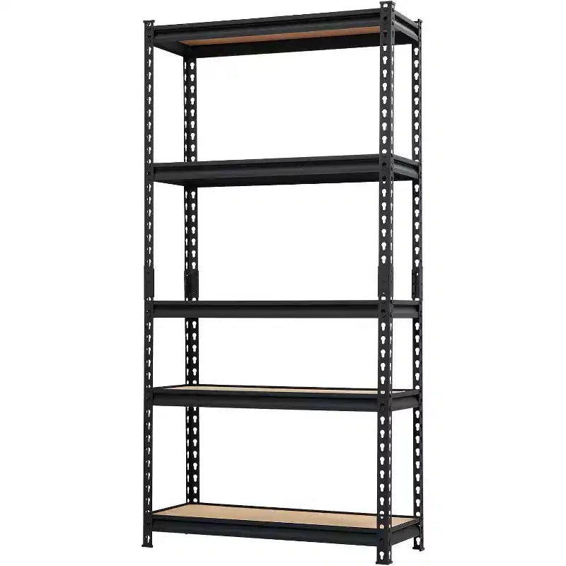Étagère métallique de rangement, rayonnage de garage réglable très résistant de 2000 lb pour buanderie