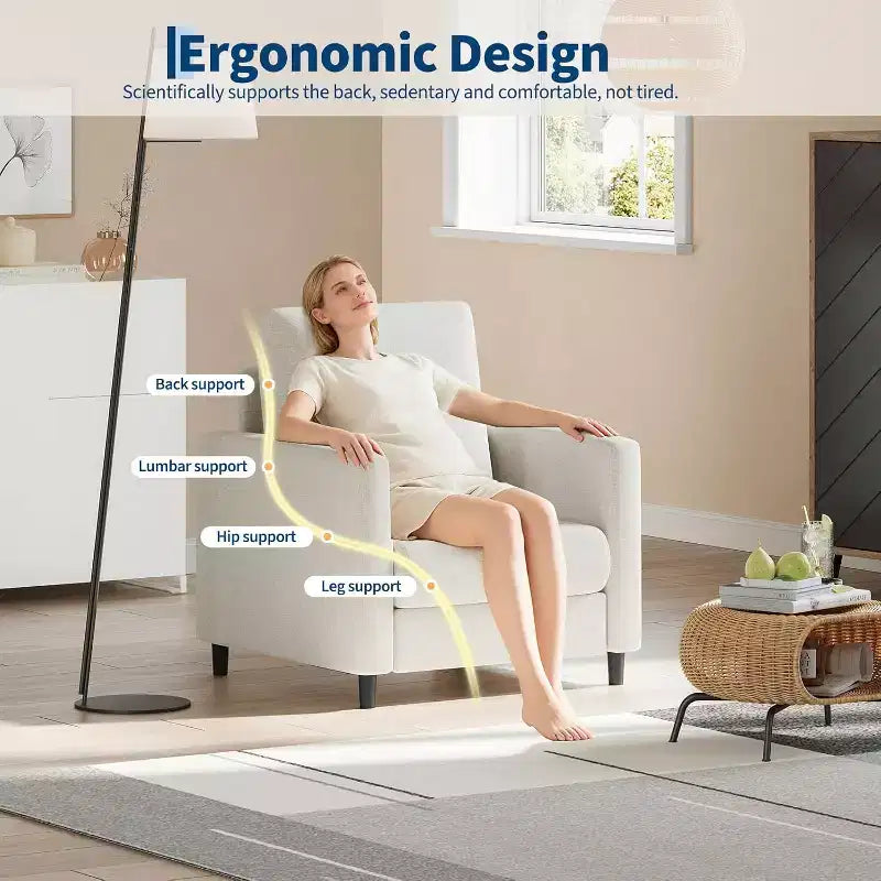 Ensemble canapé 2 places et fauteuil d'appoint, Canapé compact pour le salon ou la chambre, Assise pratique et confortable pour les petits appartements