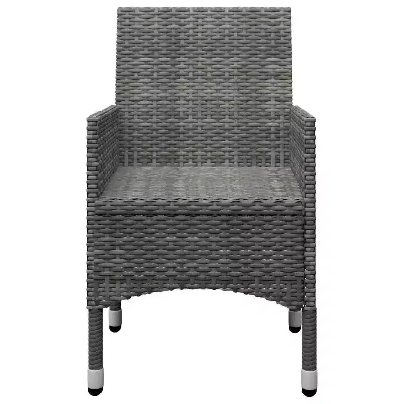 vidaXL Bureau Bois d'acacia massif Moyen Durable Ensemble de salle à manger de jardin