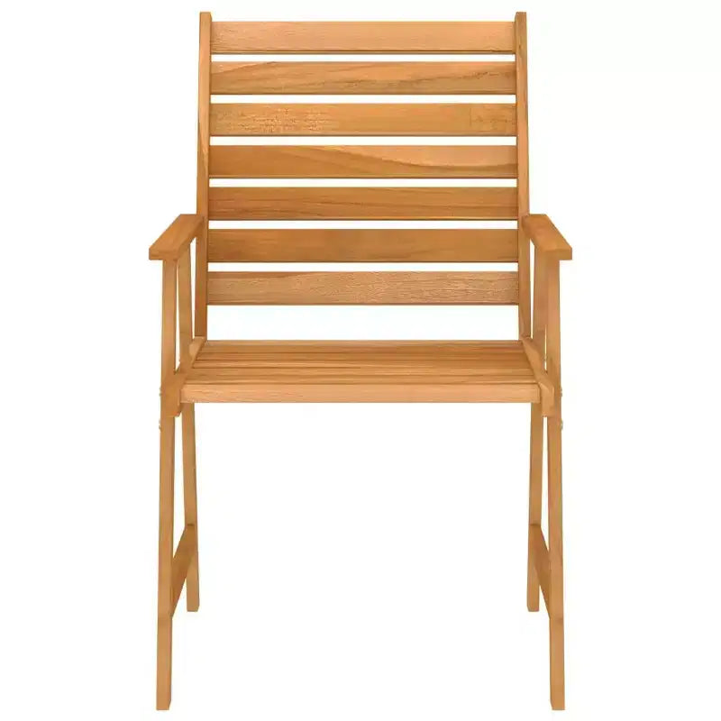 vidaXL Salon de jardin bois massif d'acacia 5 pcs Durable