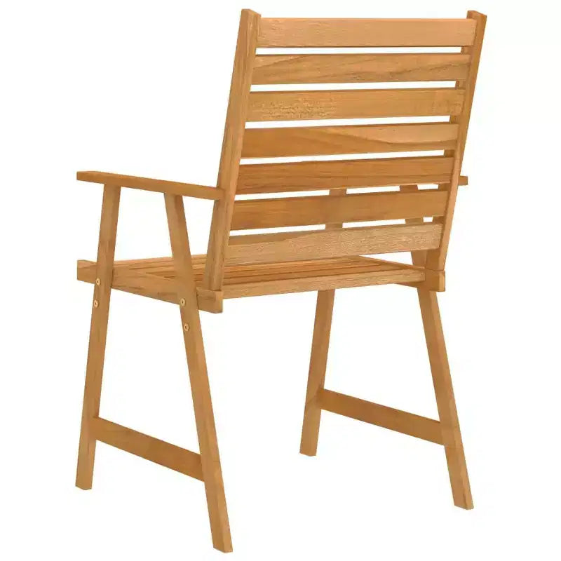 vidaXL Salon de jardin bois massif d'acacia 5 pcs Durable
