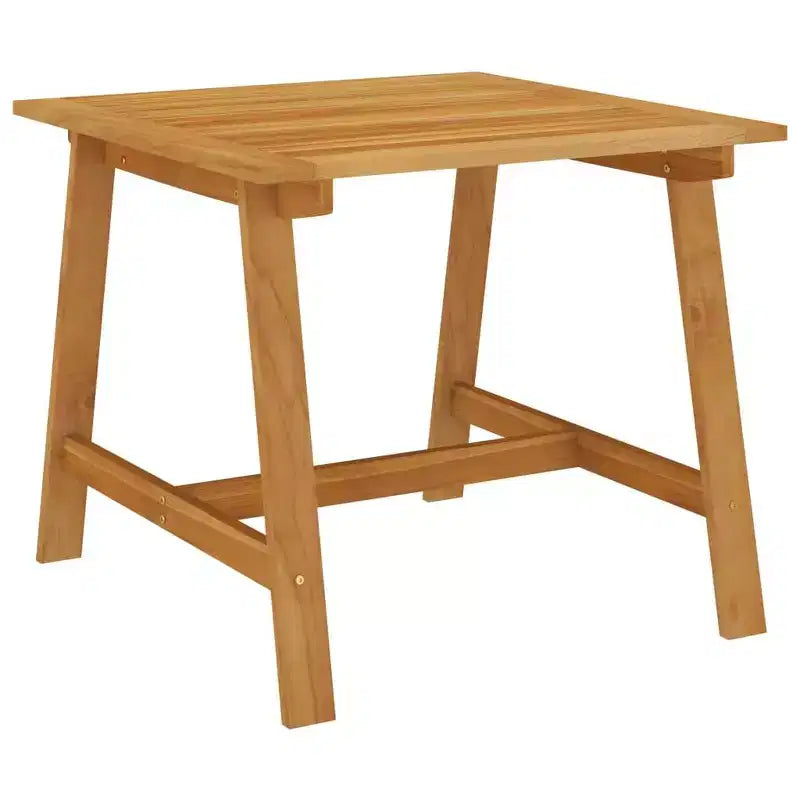 vidaXL Salon de jardin bois massif d'acacia 5 pcs Durable