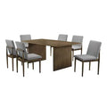 HOMES: Inside + Out 7pc Avery Mid Century Modern Dining Table Set
