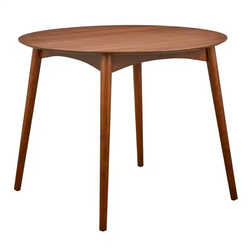 Ensemble de salle à manger 3 pièces Derby hauteur comptoir Lifestorey Noyer/Gris : Bois d'hévéa, Tabourets rembourrés, Rembourrage en mousse