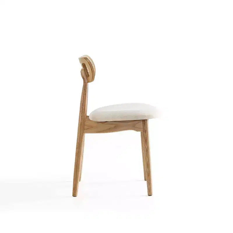 Manhattan Comfort Ensemble de salle à manger rectangulaire Rockaway et Colbert 7 pièces 180 cm Naturel/Avoine : Chic industriel, Bois de frêne, 6 chaises