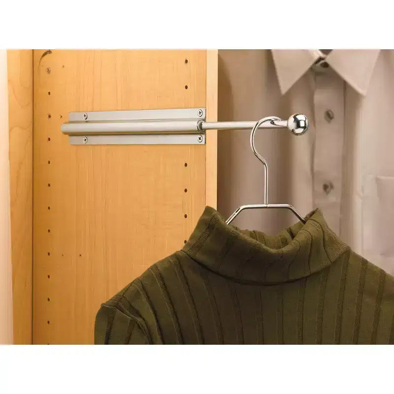 Tige de penderie extensible en métal de 30 cm