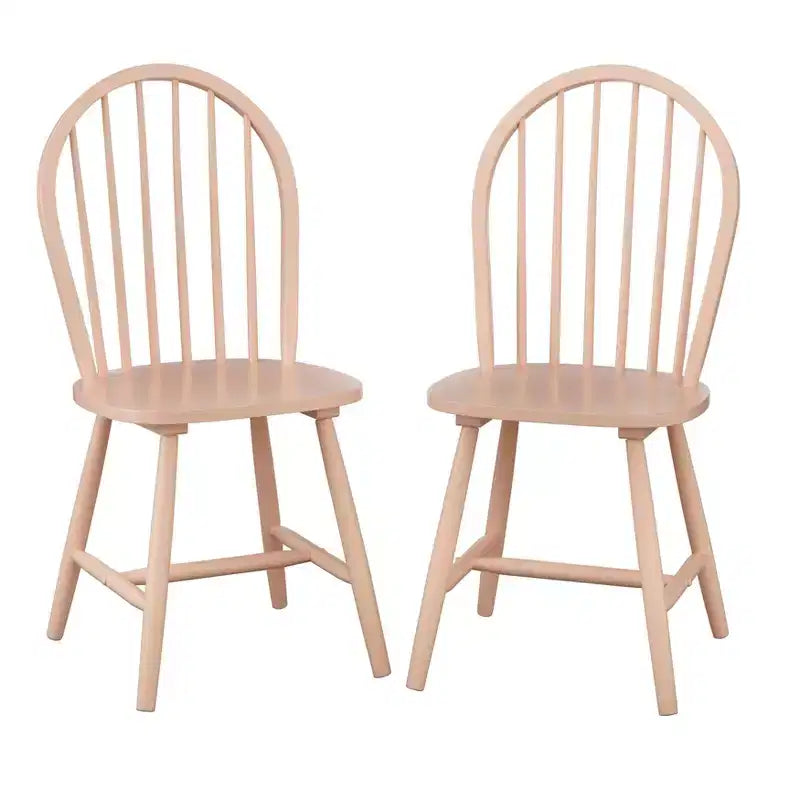 Ensemble de salle à manger 3 pièces Chadwick avec 2 chaises Windsor - Buylateral