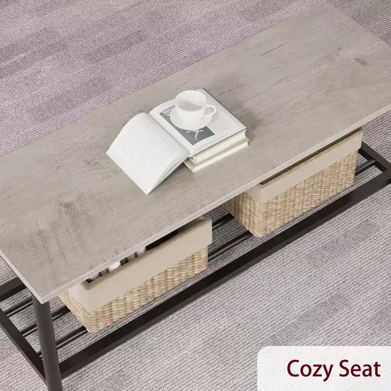 Ensemble table de salle à manger pour 4, Table de cuisine rectangulaire en bois avec 2 chaises et banc, Table de salle à manger avec casier à vin pour petit espace, appartement, maison